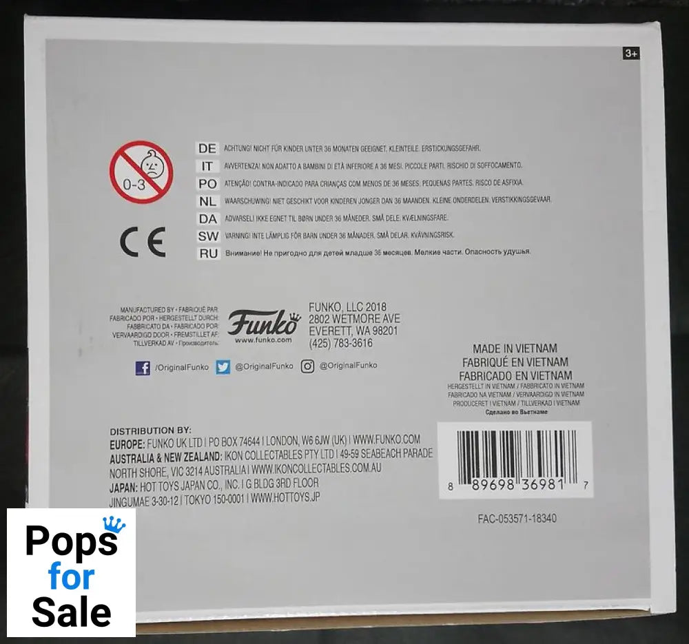 414 Giant-Man - 10 Inch - Marvel Ant-Man and the Wasp Funko POP