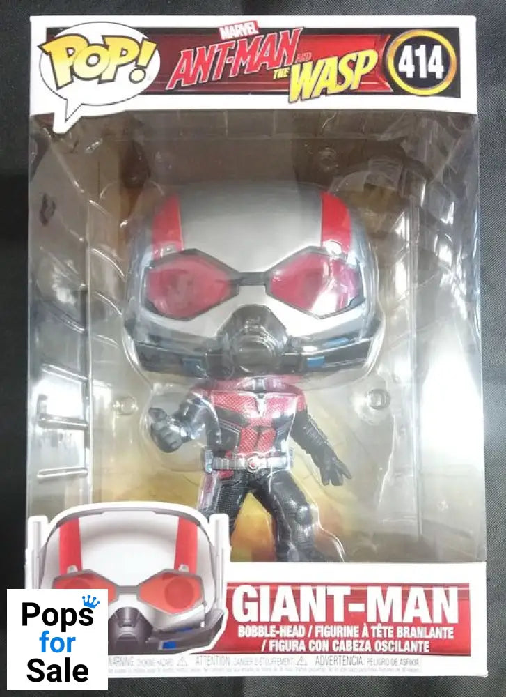 414 Giant-Man - 10 Inch - Marvel Ant-Man and the Wasp Funko POP