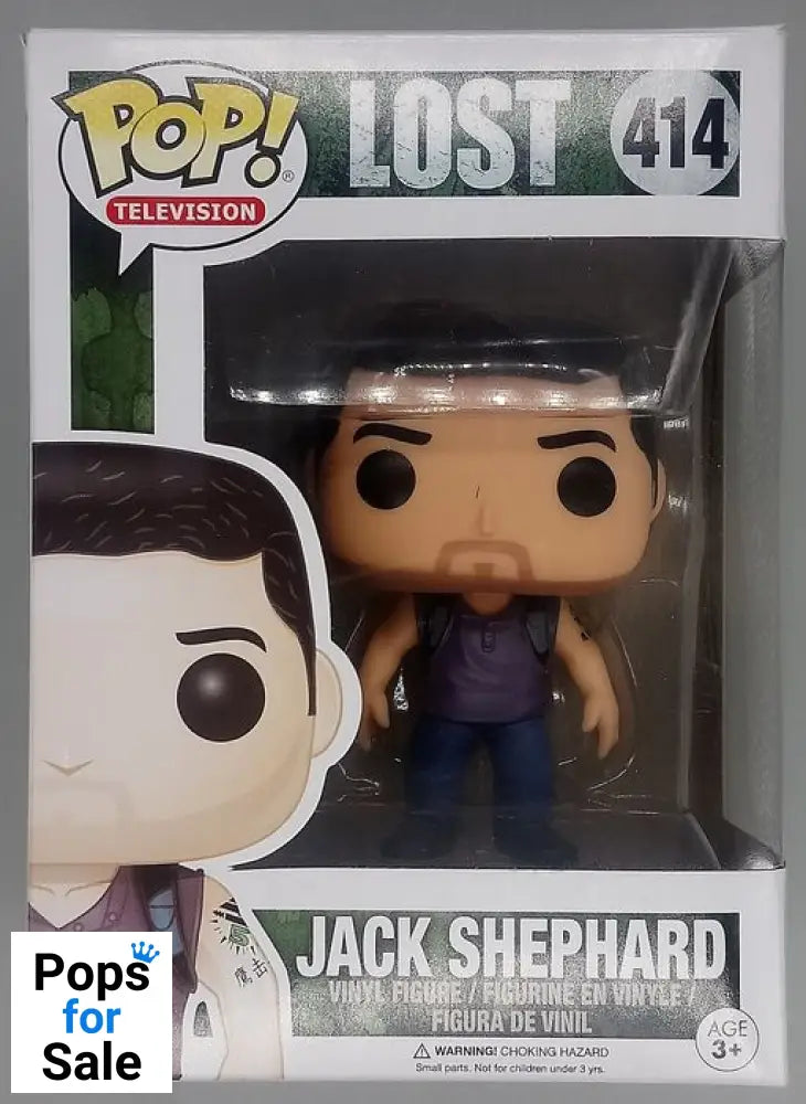 #414 Jack Shephard - Lost - Box Damaged Funko POP