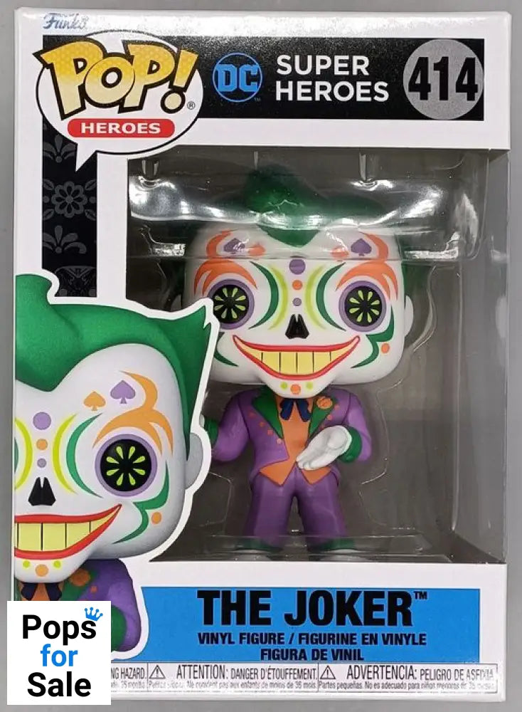 #414 The Joker - DC Super Heroes Dia De Los Funko POP