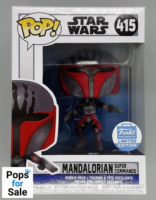 #415 Mandalorian (Super Commando) - Star Wars Funko POP