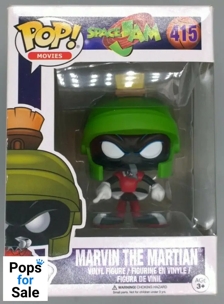 #415 Marvin the Martian - Space Jam - Box Damaged Funko POP