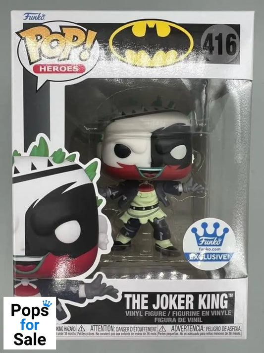 416 The Joker King - DC Batman - Funko POP - Box Damaged