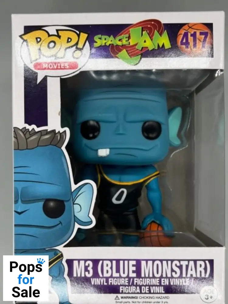 #417 M3 (Blue Monstar) - Space Jam Funko POP