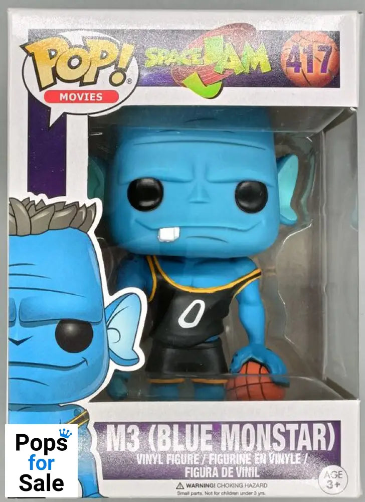 #417 M3 (Blue Monstar) - Space Jam Funko POP