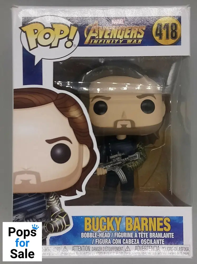 #418 Bucky Barnes - Marvel Avengers Infinity War Funko POP