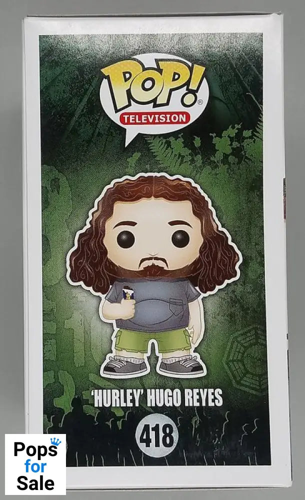 #418 Hurley Hugo Reyes - LOST Funko POP