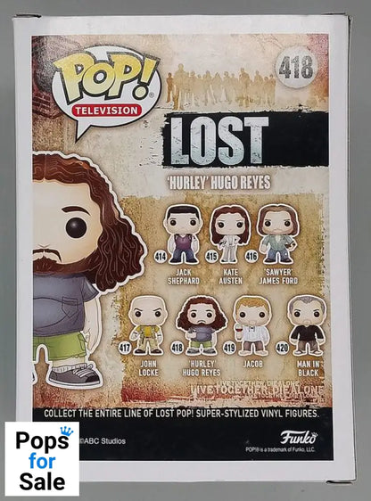 #418 Hurley Hugo Reyes - LOST Funko POP