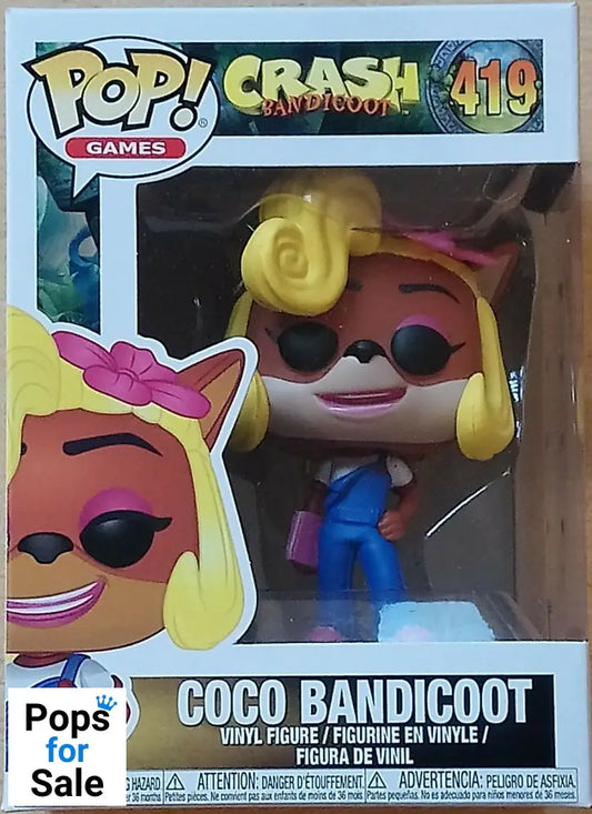 #419 Coco Bandicoot - Crash Bandicoot Funko POP