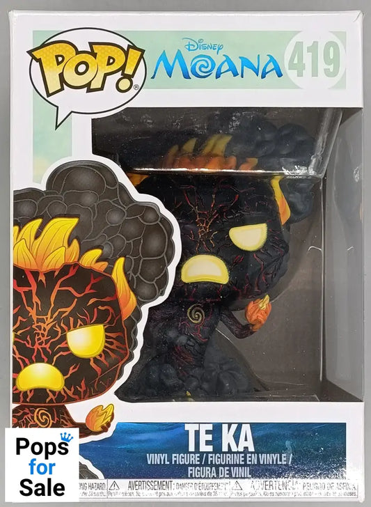 419 Te Ka - Disney Moana - Box Damaged Funko POP