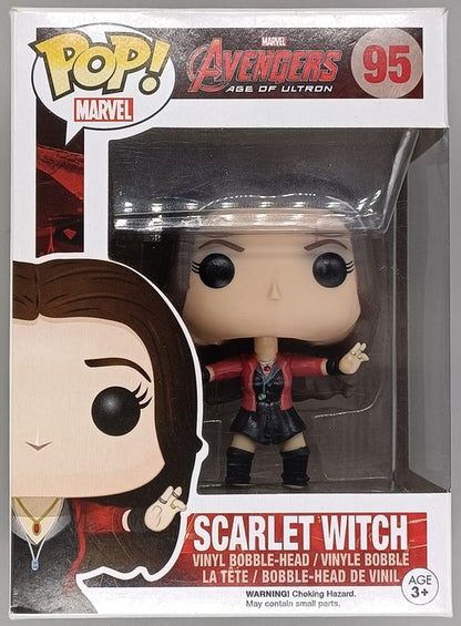 95 Scarlet Witch - Marvel Avengers: Age of Ultron Box Damaged Funko POP
