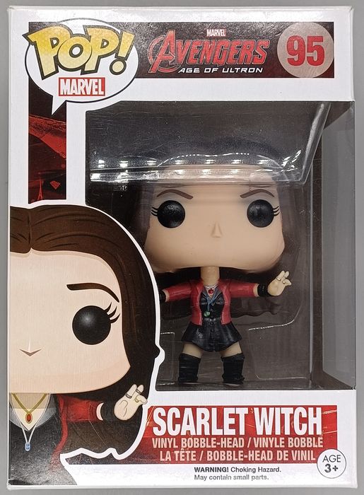 95 Scarlet Witch - Marvel Avengers: Age of Ultron Box Damaged Funko POP