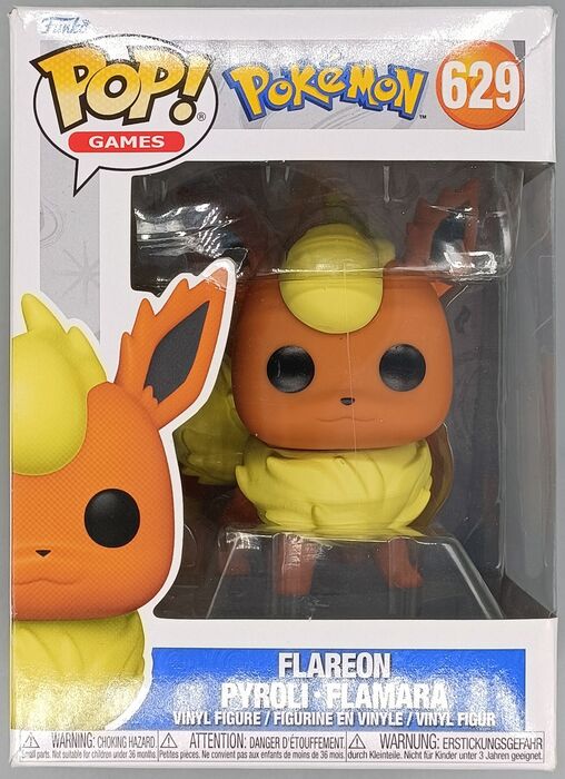 629 Flareon - Pokemon Box Damaged Funko POP