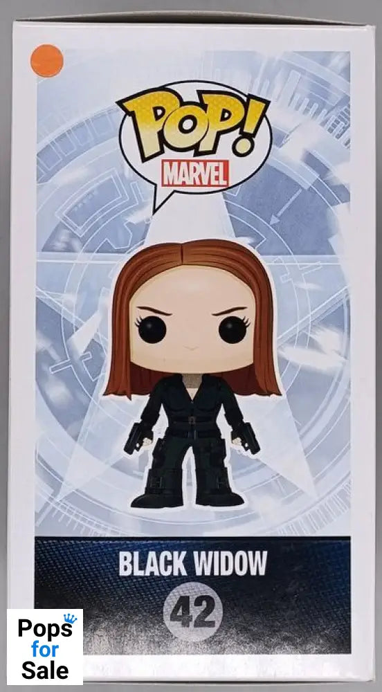 #42 Black Widow - Marvel Captain America 2 Wint - Box Damaged Funko POP