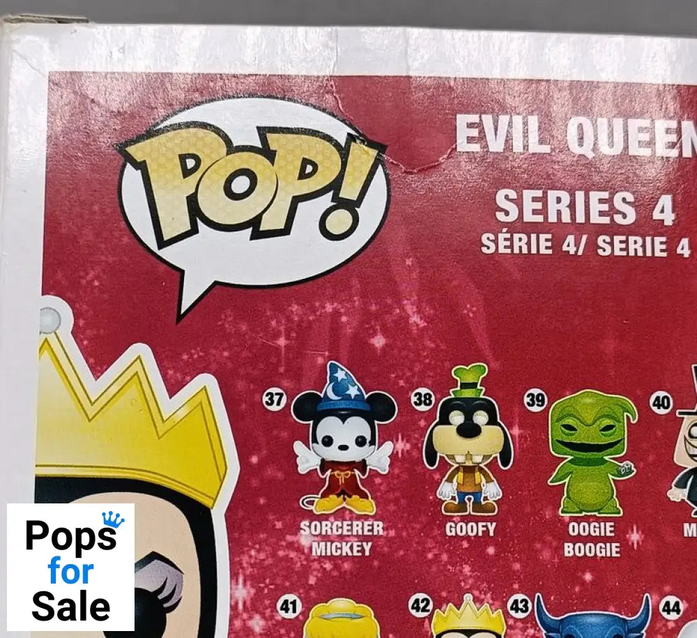 #42 Evil Queen - Disney Snow White - Box Damaged Funko POP