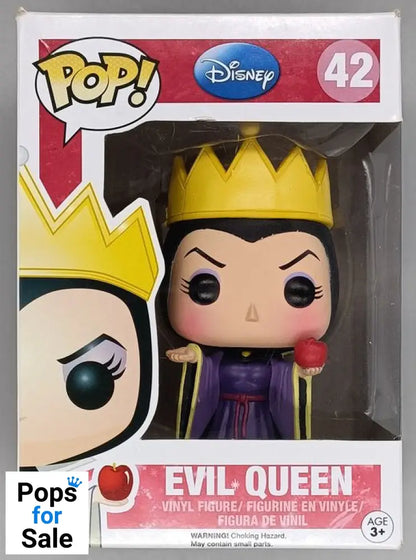 #42 Evil Queen - Disney Snow White - Box Damaged Funko POP