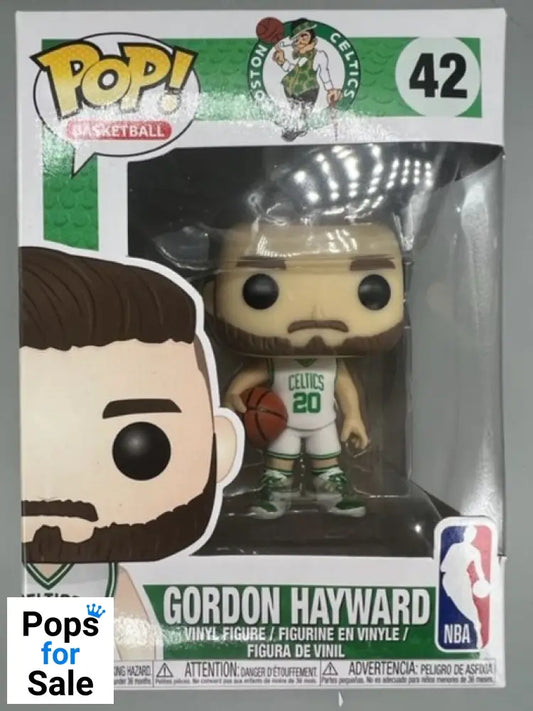 #42 Gordon Hayward - NBA Boston Celtics - Box Damaged Funko POP