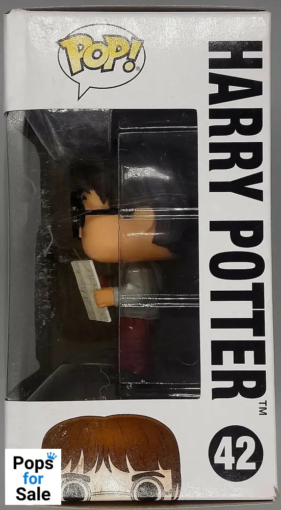 42 Harry Potter (w/ Marauder's Map) Harry Potter Funko POP - Box Damaged