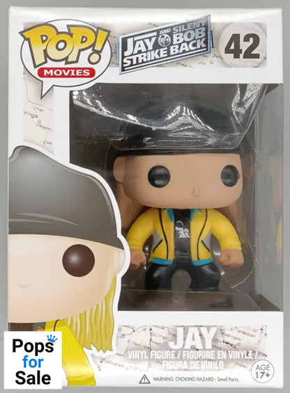 #42 Jay - Jay & Silent Bob Strike Back - Box Damaged Funko POP