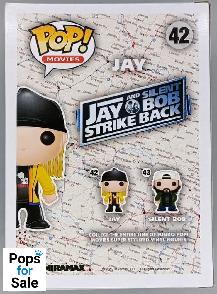 #42 Jay - Jay & Silent Bob Strike Back Funko POP