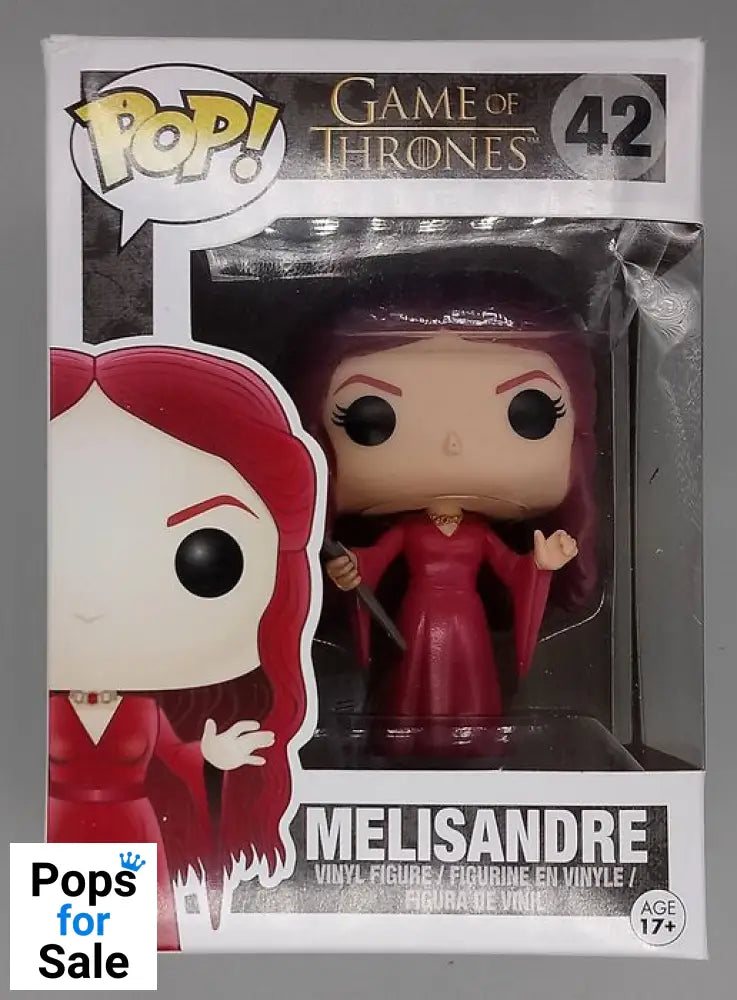 42 Melisandre - Game of Thrones - Box Damaged Funko POP