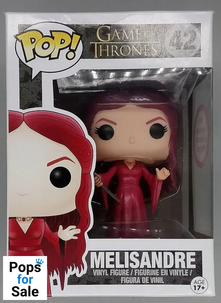 42 Melisandre - Game of Thrones - Box Damaged Funko POP