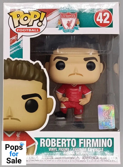 42 Roberto Firmino - Liverpool FC - Football - Box Damaged Funko POP