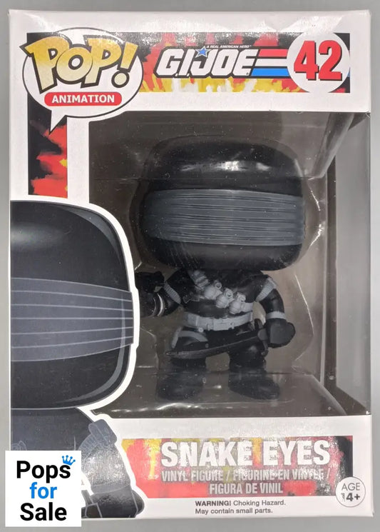 42 Snake Eyes - G.I Joe - Funko POP - Box Damaged