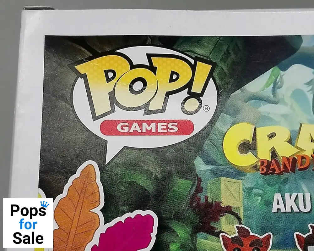 420 Aku Aku - Crash Bandicoot - Funko POP - Box Damaged