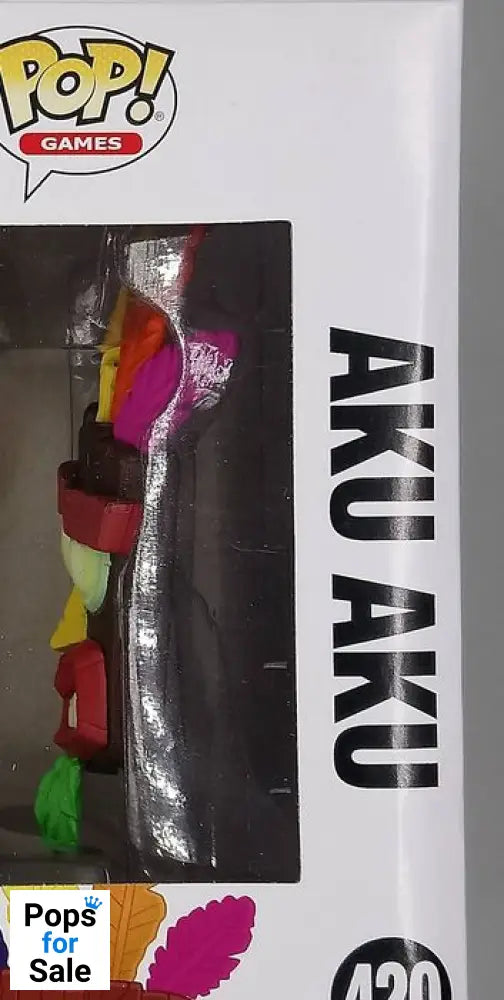 420 Aku Aku - Crash Bandicoot - Funko POP - Box Damaged