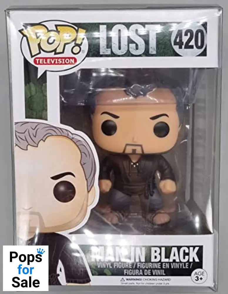 420 Man in Black - LOST - Funko POP - Box Damaged