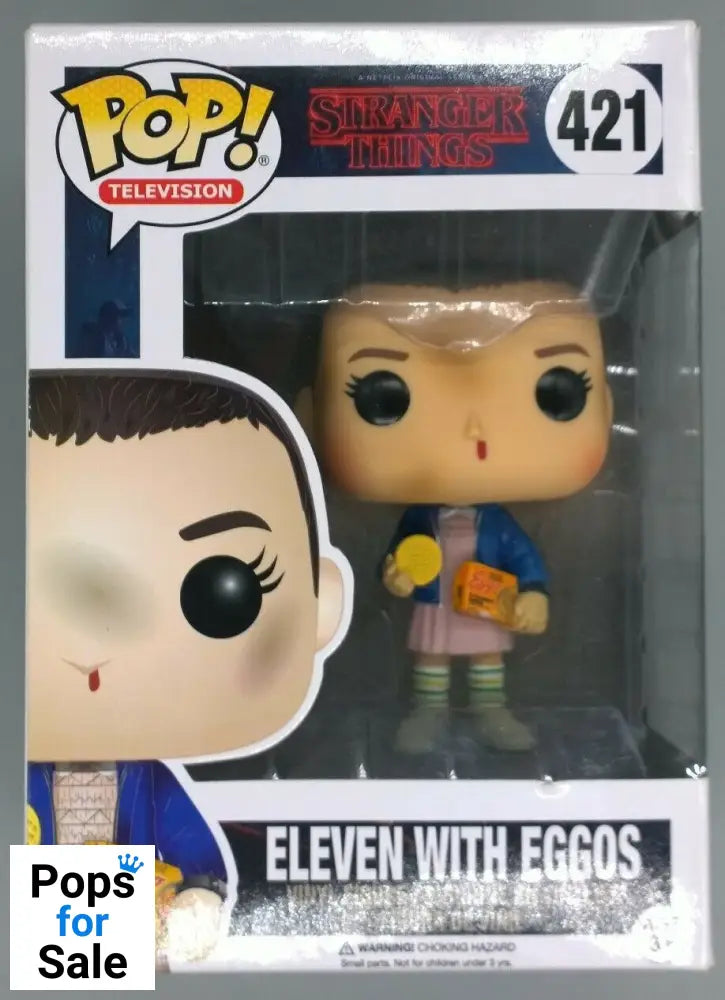 421 Eleven with Eggos - Stranger Things Funko POP