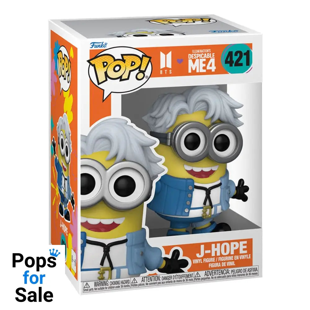 421 J-Hope - Minions X Bts Rocks Funko Pop Preorder