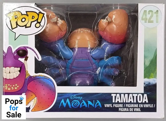 421 Tamatoa - Disney Moana - Funko POP - Box Damaged