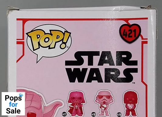 421 Yoda (w/ Valentine) - Star Wars - Funko POP - Box Damaged