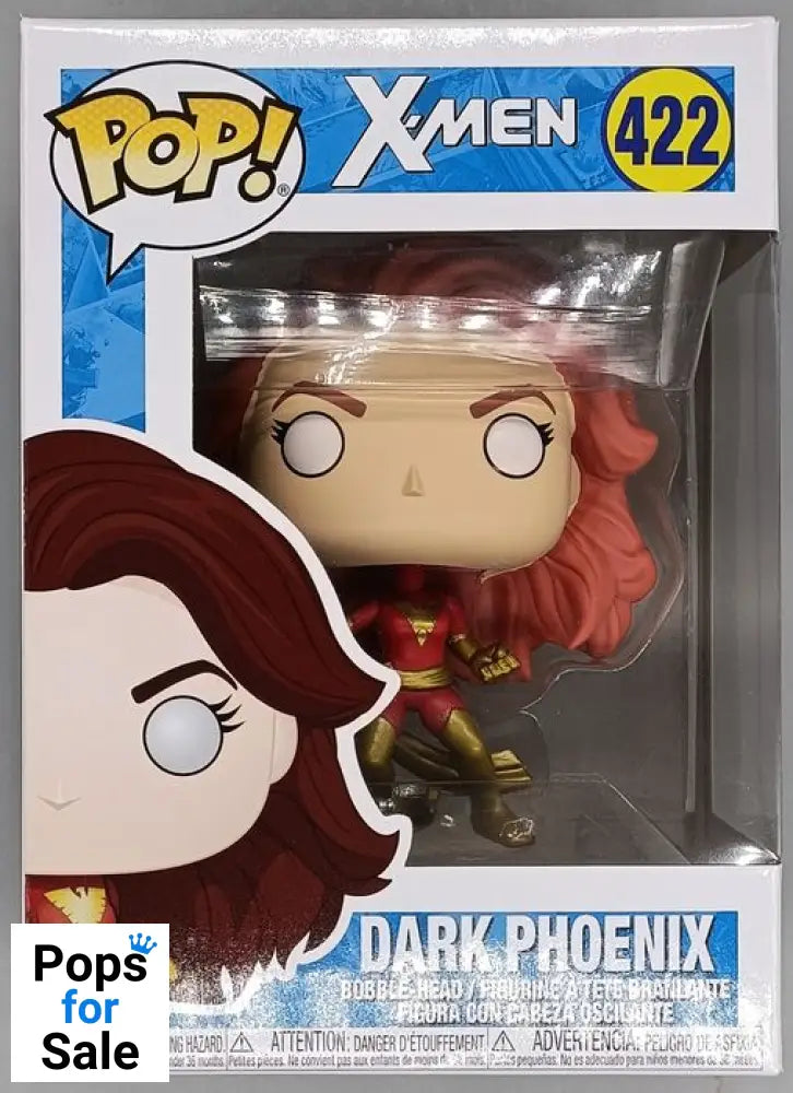 #422 Dark Phoenix (Action Pose) Marvel X-Men - Box Damaged Funko POP