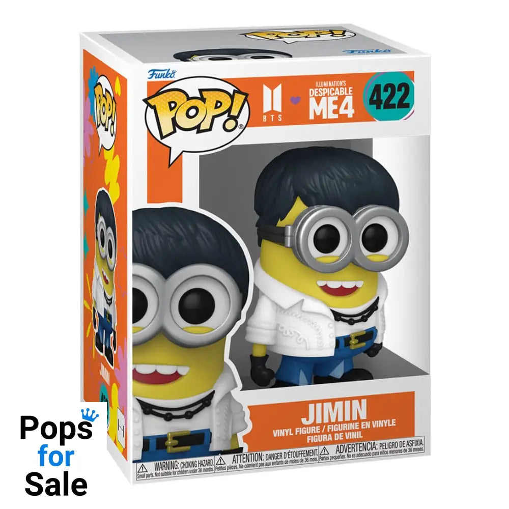 422 Jimin - Minions X Bts Rocks Funko Pop Preorder