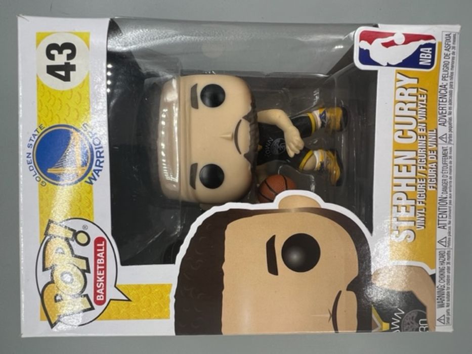 #43 Stephen Curry (The Town) NBA Golden State Warri Box Damaged Funko POP