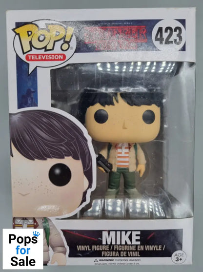 #423 Mike - Stranger Things - Box Damaged Funko POP