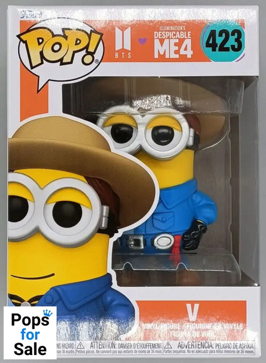 423 V - Minions x BTS - Rocks Funko POP - Brand New