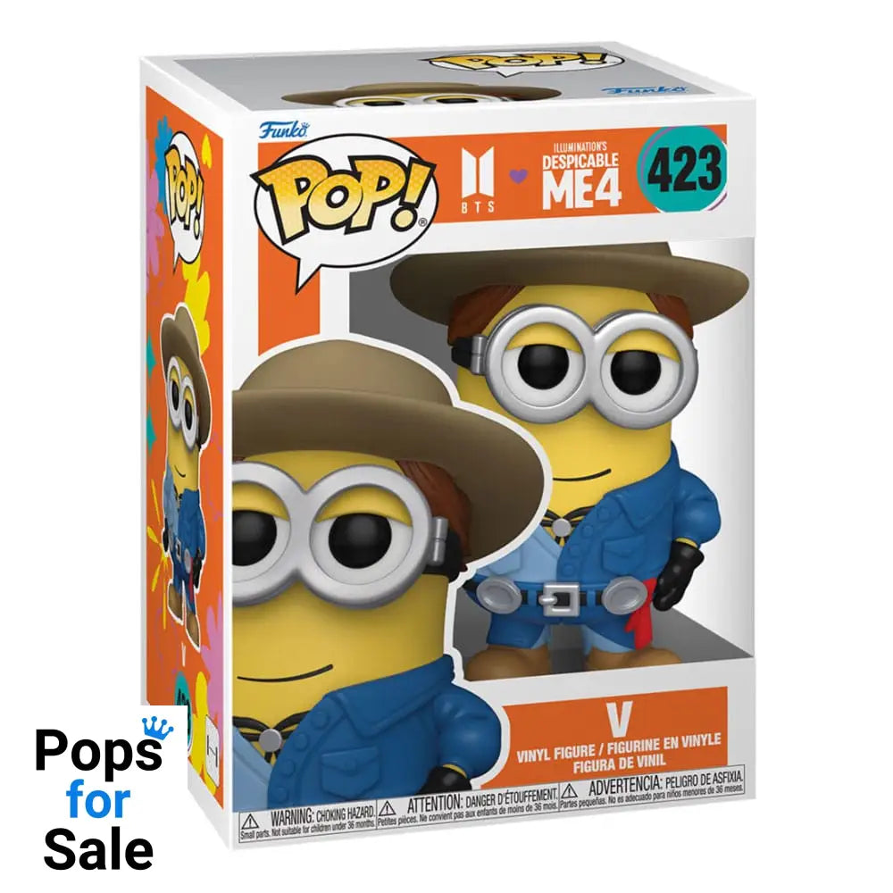 423 V - Minions x BTS - Rocks Funko POP - Brand New