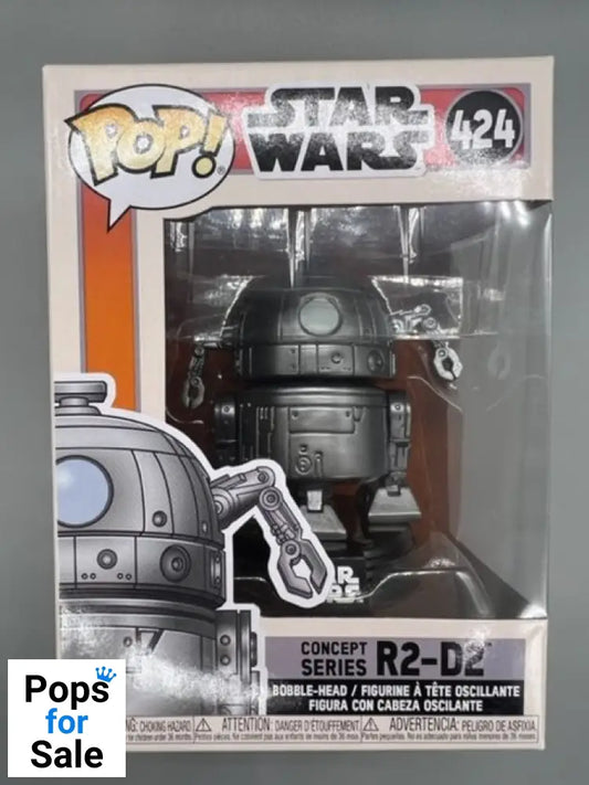 424 R2-D2 (Concept) - Star Wars Funko POP