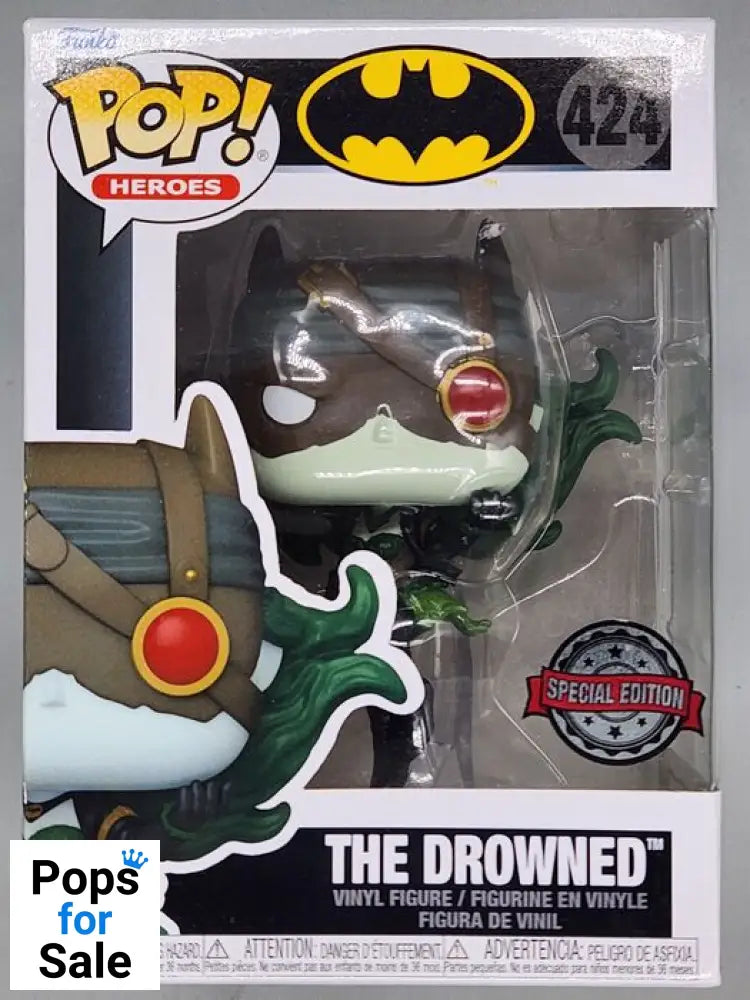 #424 The Drowned - DC Batman - Box Damaged Funko POP