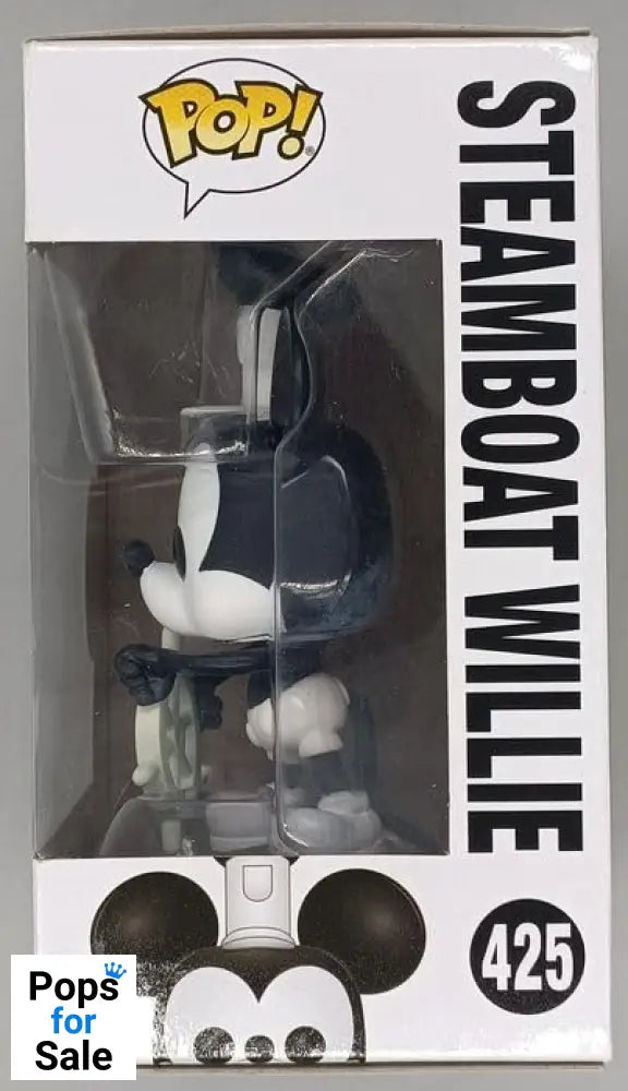 425 Steamboat Willie Disney Mickey's 90th anniversary Funko POP - Box Damaged