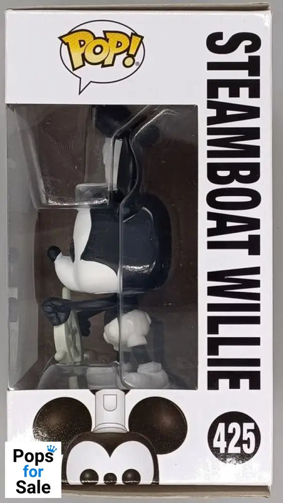 425 Steamboat Willie Disney Mickey's 90th anniversary Funko POP - Box Damaged