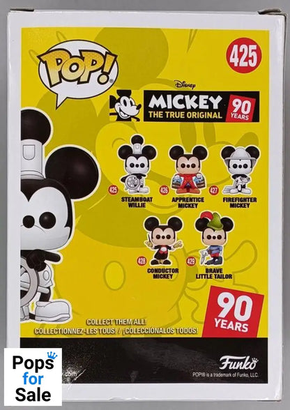 425 Steamboat Willie Disney Mickey's 90th anniversary Funko POP - Box Damaged