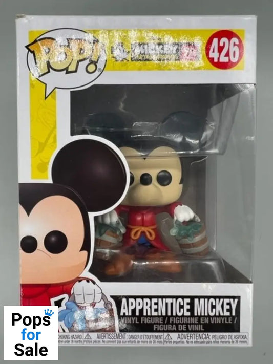 426 Apprentice Mickey Disney Mickey's 90th Anniversary Funko POP - Box Damaged