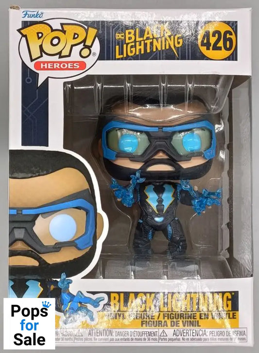 #426 Black Lightning - DC Black Lightning - Box Damaged Funko POP