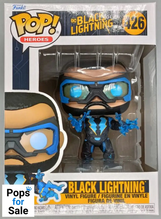 #426 Black Lightning - DC Black Lightning Funko POP