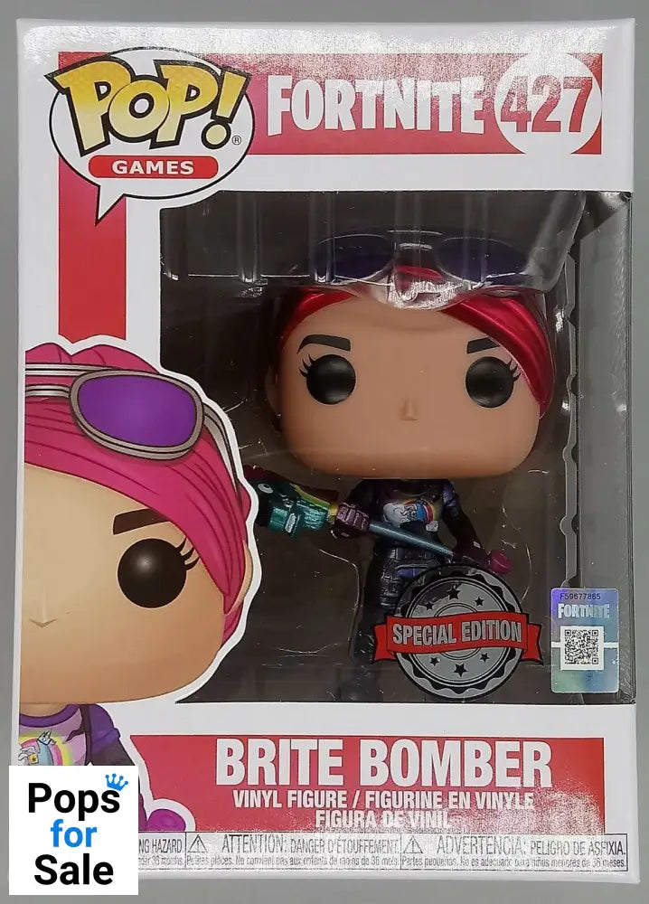 427 Brite Bomber - Metallic - Fortnite - Funko POP - Box Damaged